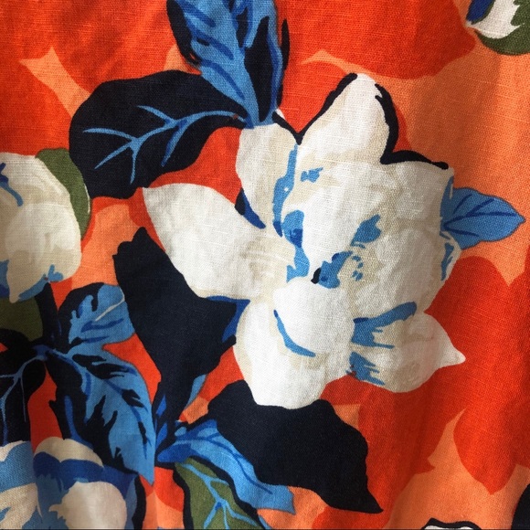 GAP Factory Tropical Floral Linen Dress - Picture 2 of 8